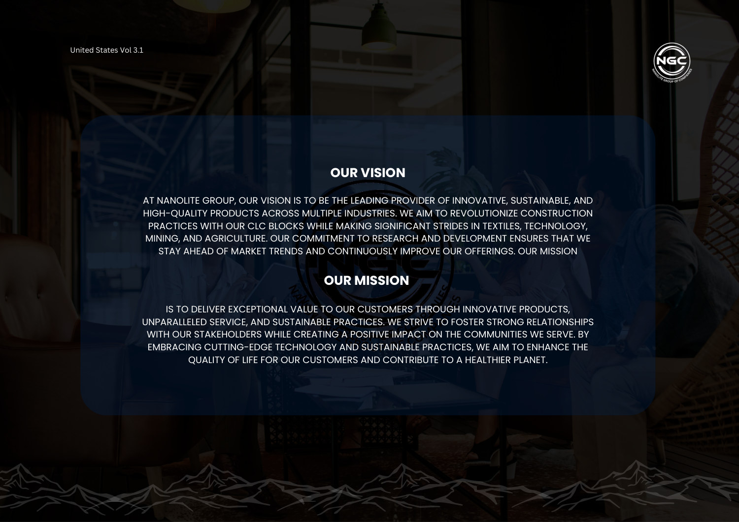 Corporate profile — page 15, section 15